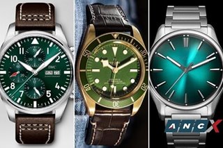 From Rolex to Patek Philippe, luxury watches are insisting we give green a chance