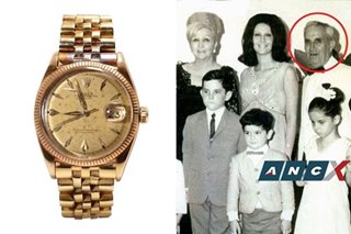 Rolex watch gifted by President Roxas up for auction 