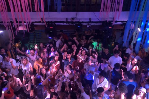 It may not be the best of times for business in Boracay, but it still knows how to party