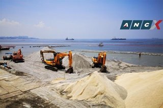 Manila Bay’s white sand makeover is a ‘beach nourishment project,’ says DENR