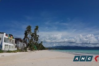 Scenes from the Boracay reopening: 35 tourists and a relatively empty White Beach