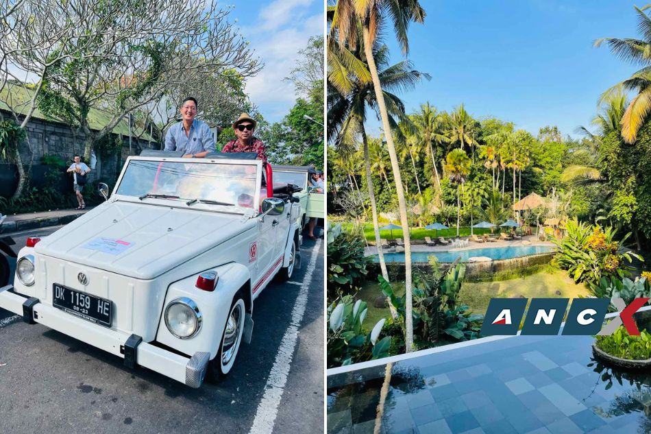 Roaming around idyllic Ubud, Bali on a Volkswagen jeep 2