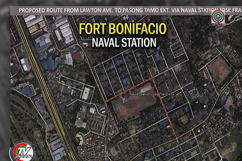 Barangay Fort Bonifacio Map