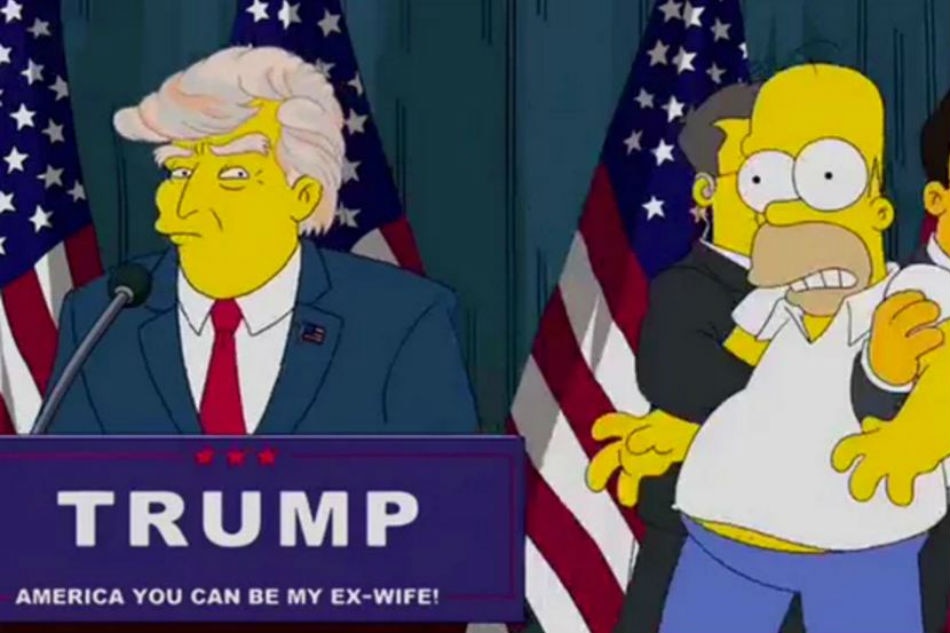 WATCH: 'The Simpsons' predicted President Trump in 2000 | ABS-CBN News