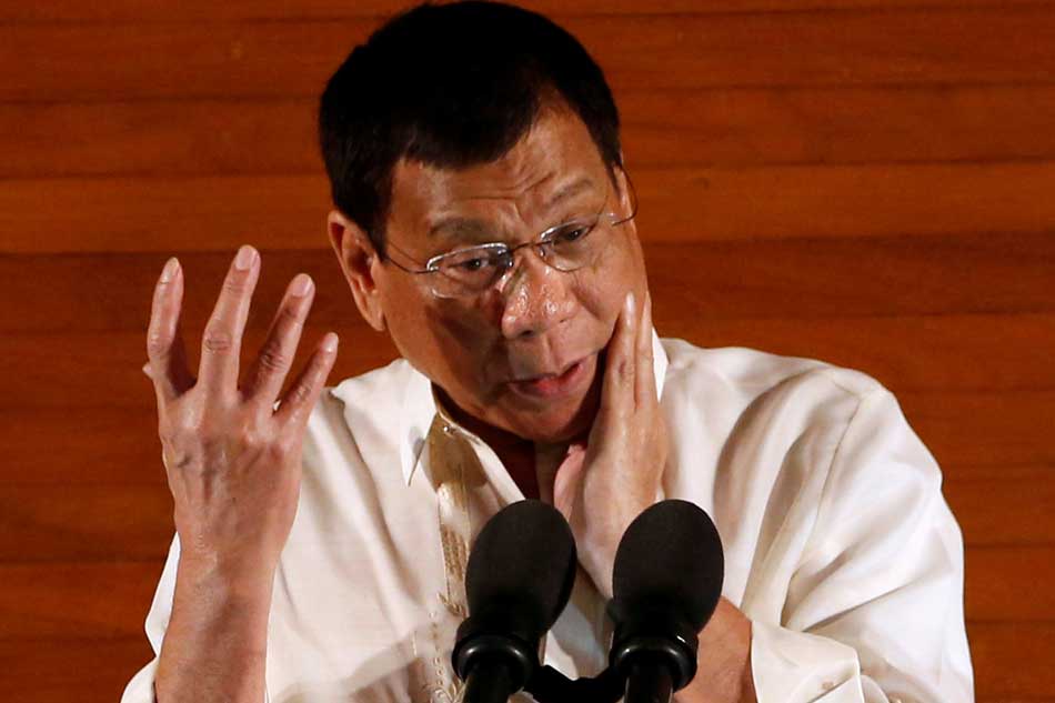 Duterte Blasts Roxas Ally Slams Oligarchs Anew Abs Cbn News