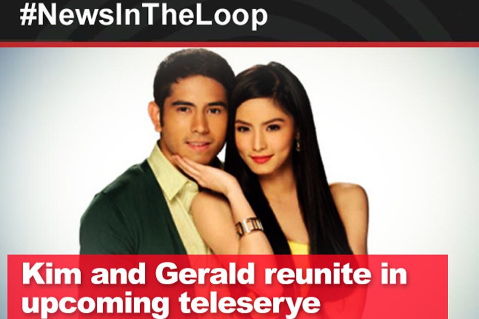 In the Loop Kim and Gerald reunite in teleserye ABSCBN News
