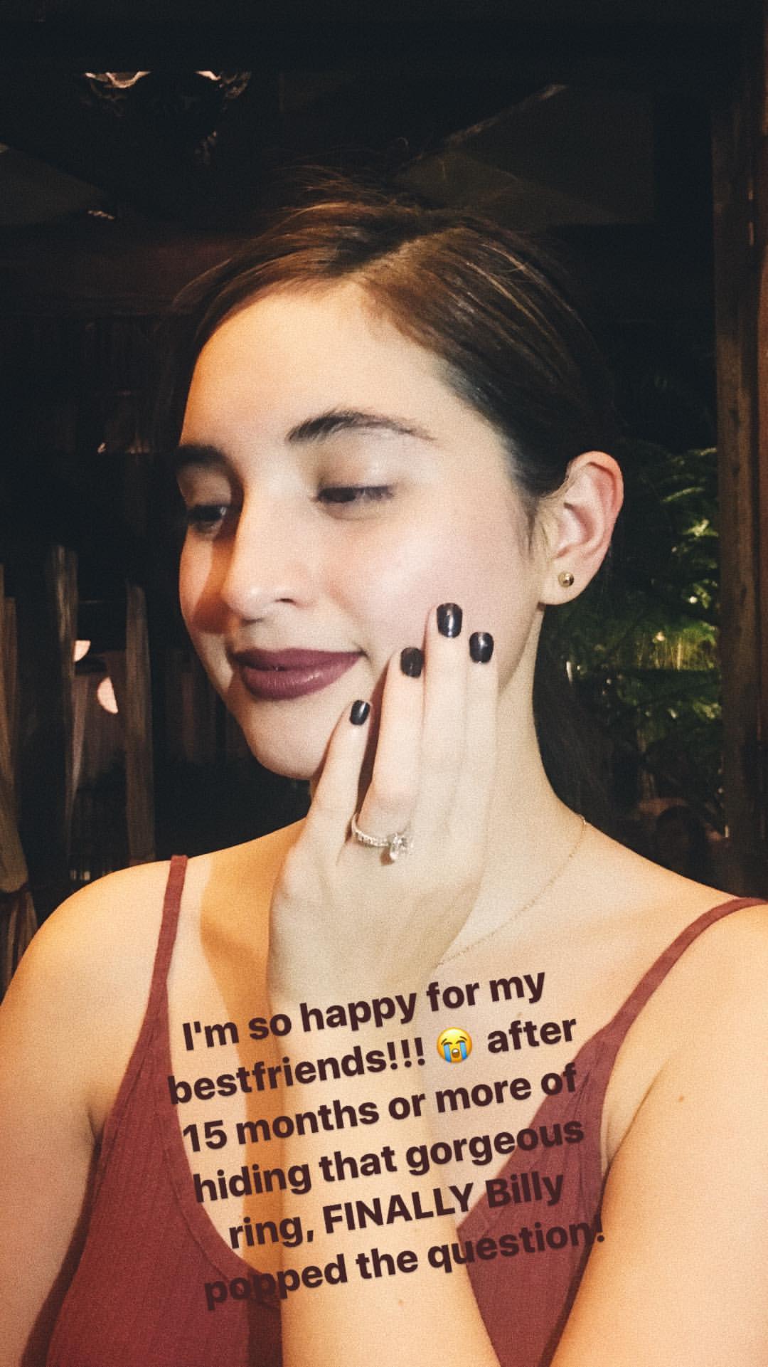 LOOK: Coleen shows off engagement ring | ABS-CBN News