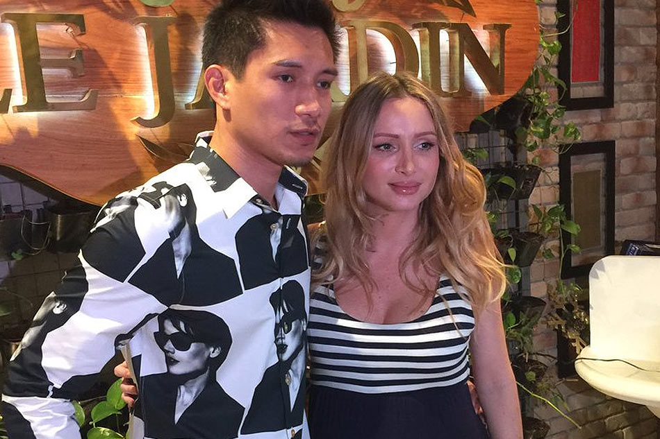 James Yap Italian Girlfriend Reveal Baby S Name ABS CBN News   James Yap Michela Cazzola Mj 061816 