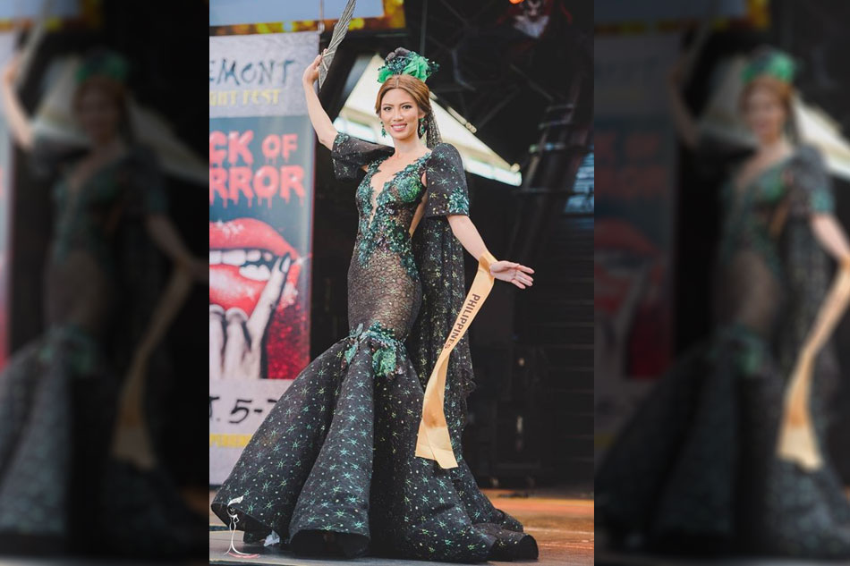 LOOK: PH bet in national costume at Miss Grand International 1