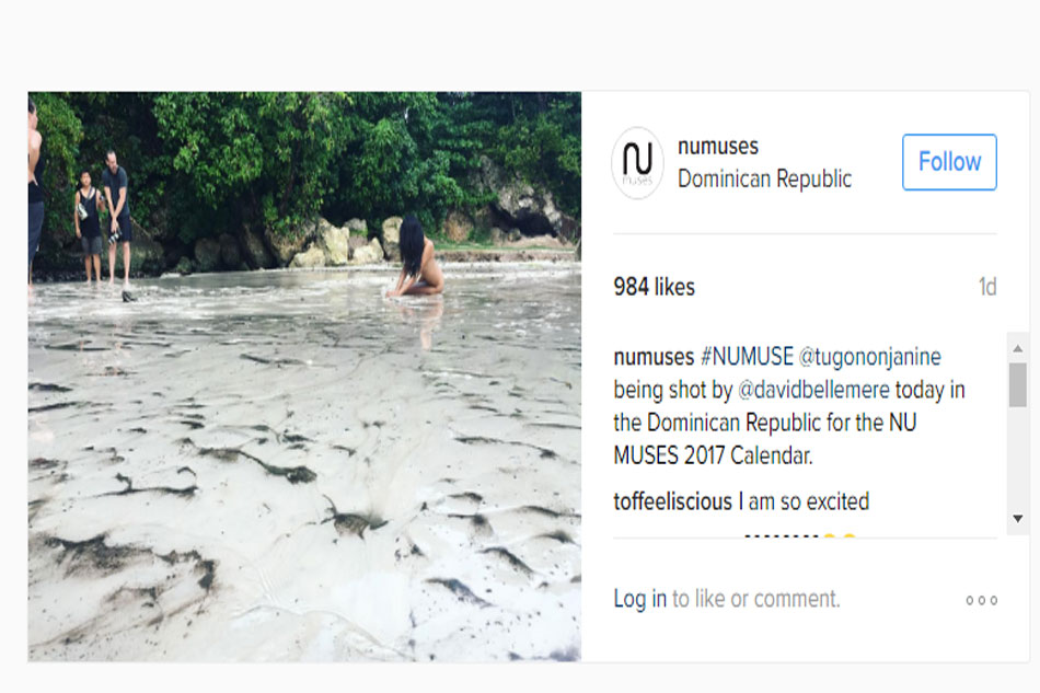 Muses tugonon nu janine Janine Tugonon's