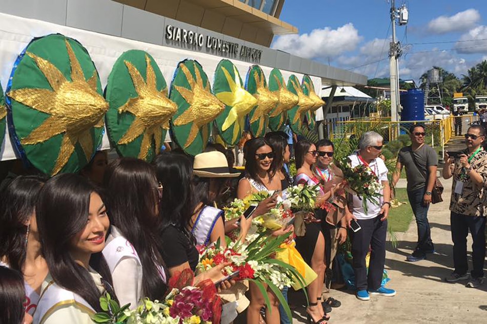 Look Miss Universe Candidates Visit Siargao Abs Cbn News