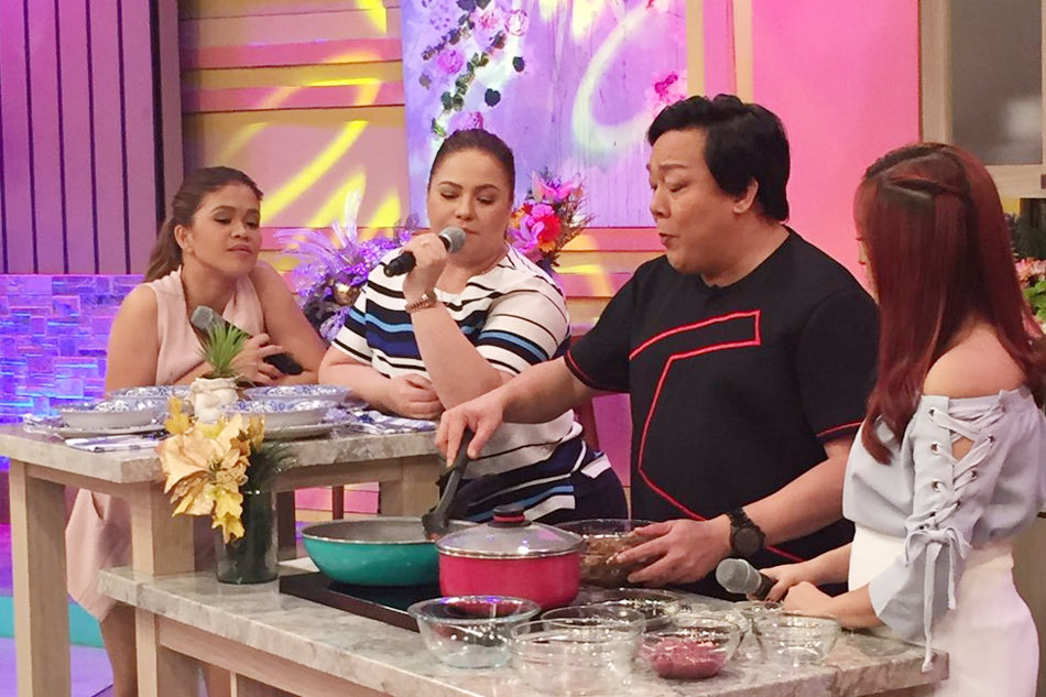 Celebrity Recipe Sweet Lapus Twice Cooked Adobo Abs Cbn News