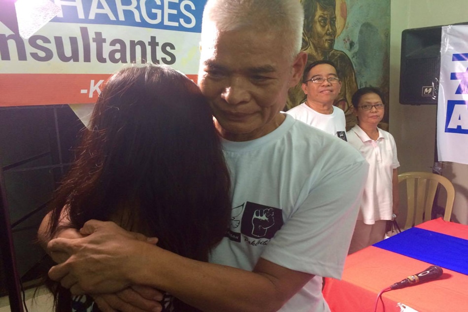 Surprise reunion caps detainee’s first day of freedom | ABS-CBN News