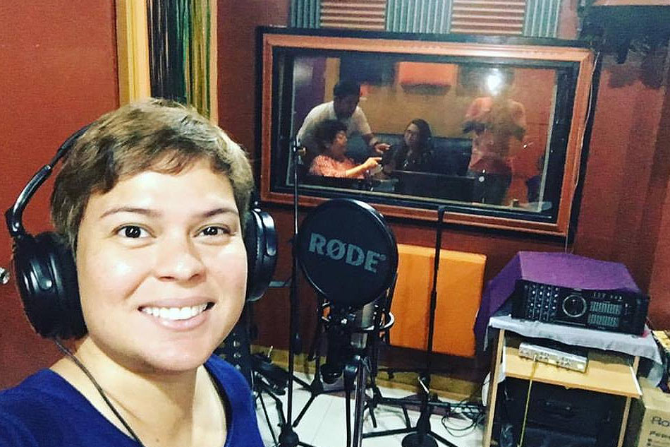 Look Inday Sara Now A Recording Artist Abs Cbn News 6023