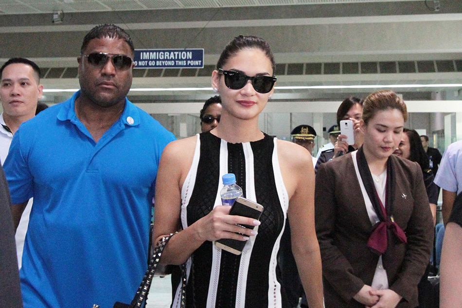 Pia Wurtzbach Arrives In Manila For Miss Universe Talks Abs Cbn News 7839