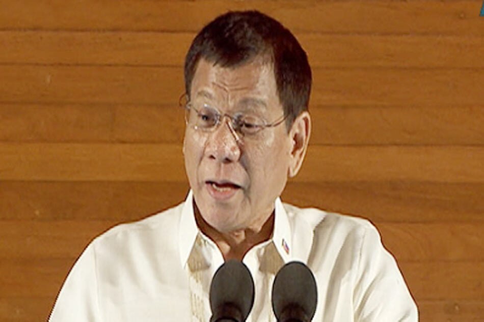 WATCH: Duterte to drug suspects: Church, rights groups can't save you ...