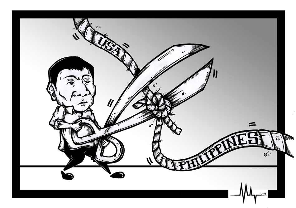 Duterte says &#39;goodbye&#39; to U.S. ties in Beijing 2