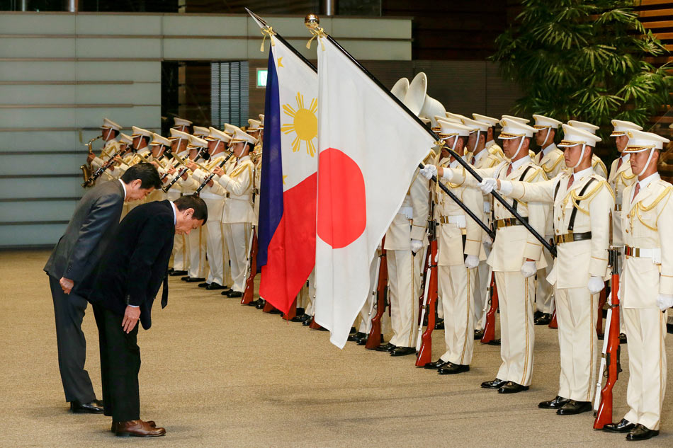 Japan Pm Welcomes Dutertes Efforts To Improve Ph China Ties Abs Cbn News