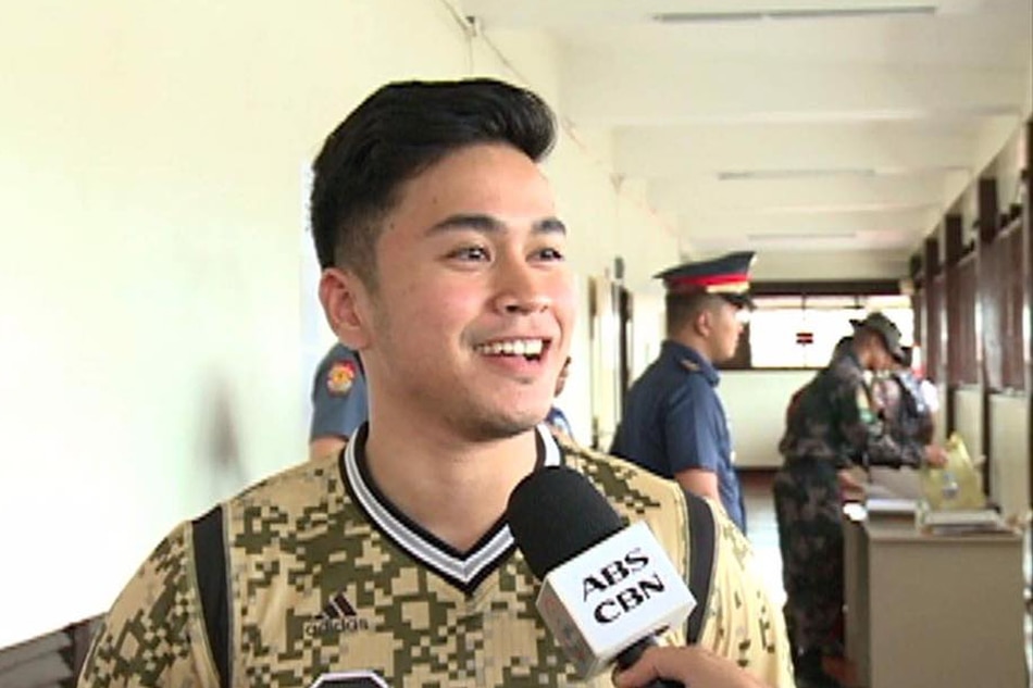 PNP chief Bato&#39;s son seeks to follow dad&#39;s footsteps 1