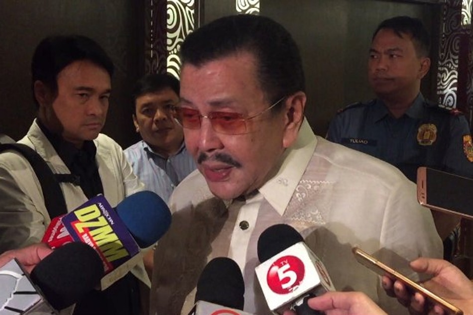 Erap not in hospital: aide | ABS-CBN News