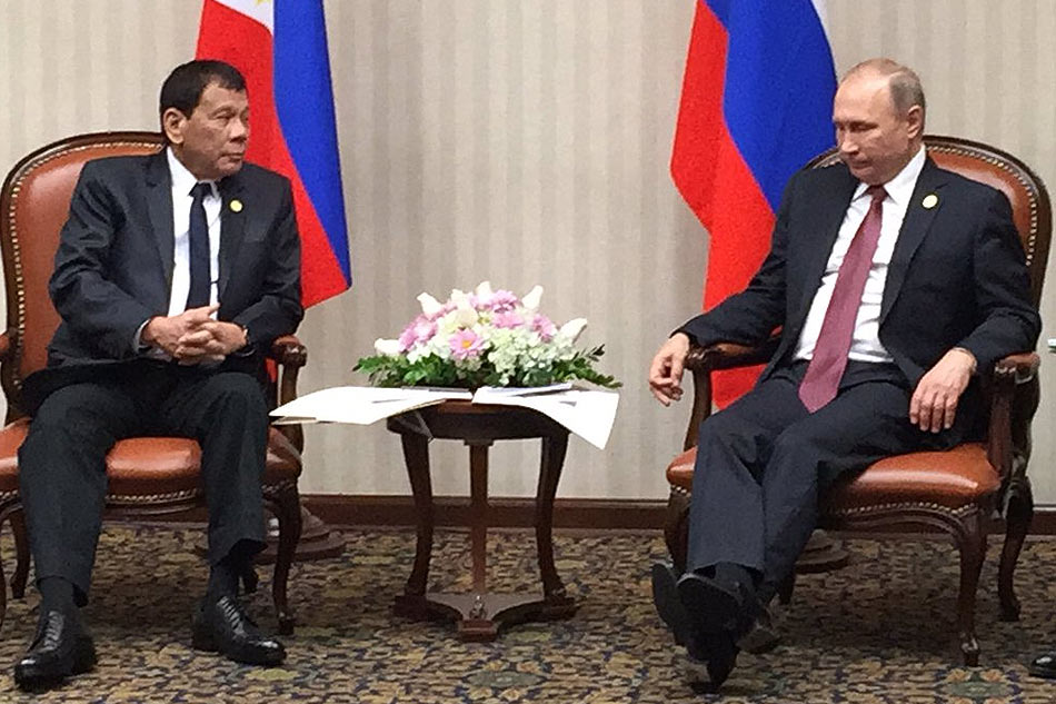 Duterte complains to Putin about the 'West' | ABS-CBN News