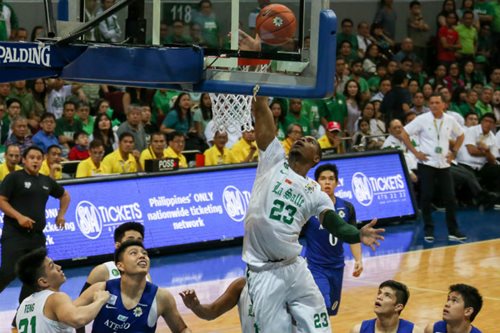 Mbala recalls iconic dunk vs. Ateneo: 'It was a bad pass'