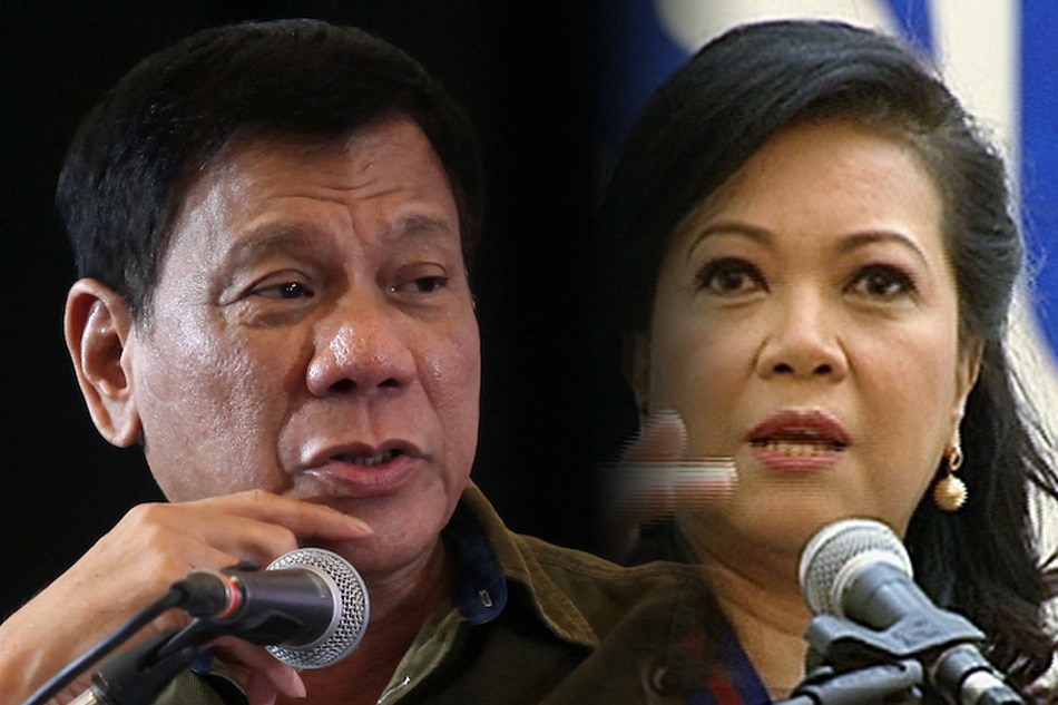 CJ Sereno avoids word war with Duterte 1