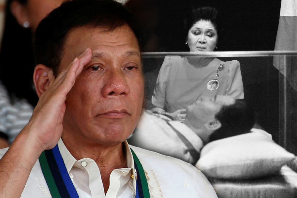 Duterte: Follow the law on hero&#39;s burial for Marcos 1