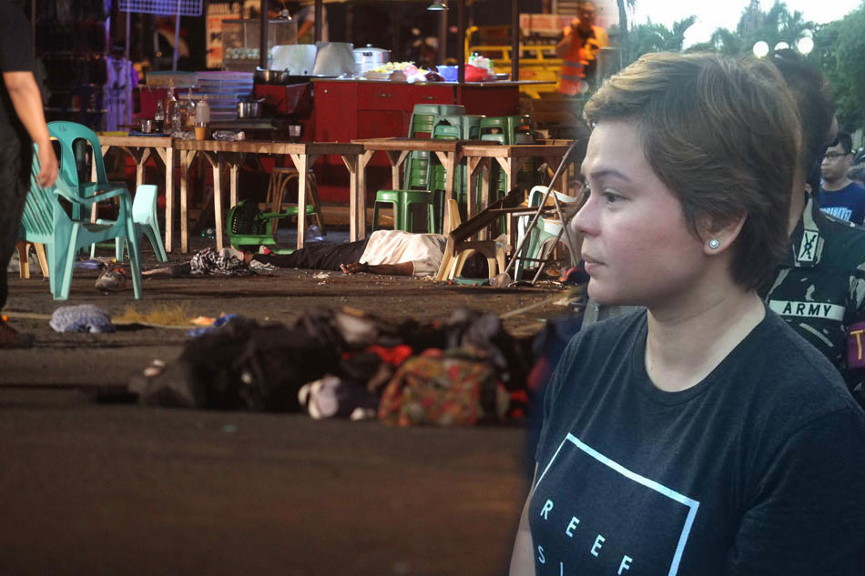 Police Pursue Persons Of Interest In Davao Blast Sara Duterte Abs Cbn News 