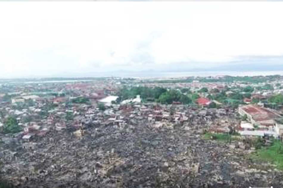 WATCH: Vast destruction after blaze in Zamboanga City | ABS-CBN News