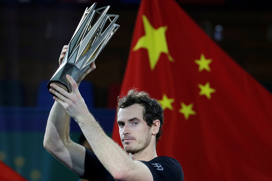 Andy Murray Shanghai Masters. Andy Murray Masters title.