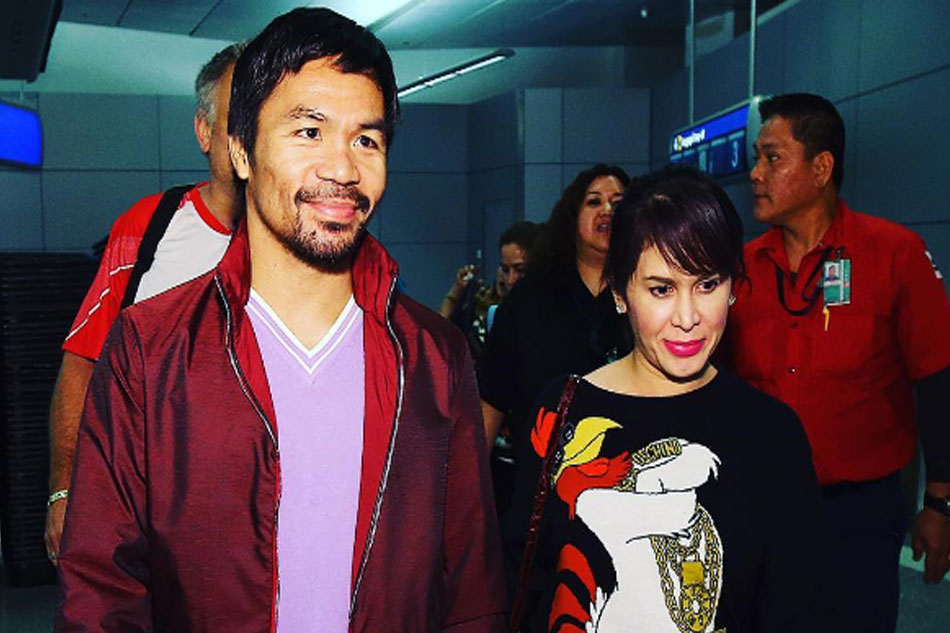 LOOK: Pacquiao arrives in LA ahead of Vargas bout | ABS ...