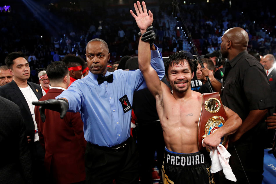 Pacquiao paid for gov&#39;t officials&#39; trips to Vegas 1