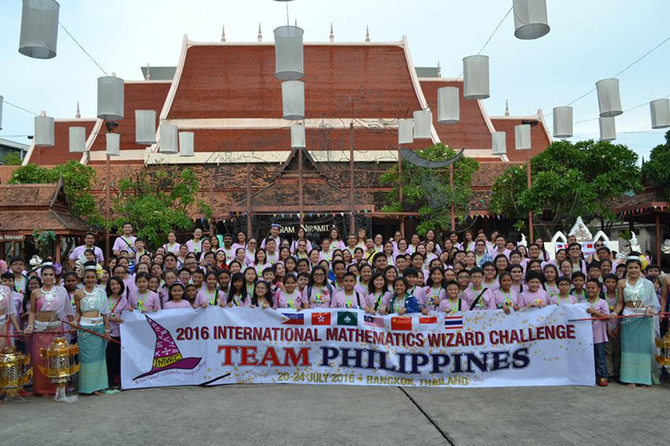 Pinoy students win 240 medals in Thailand math contest 1