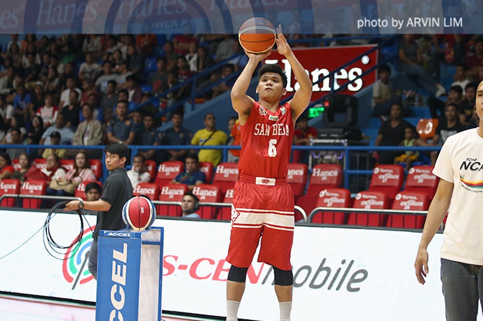 San Beda S Soberano Fulfills Destiny As King Of 3 Point Shootout Abs Cbn News