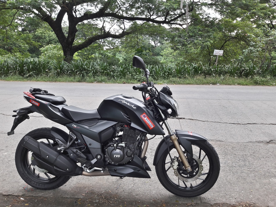 Looking For A Bike Upgrade Try The Apache Rtr 200 Abs Cbn News