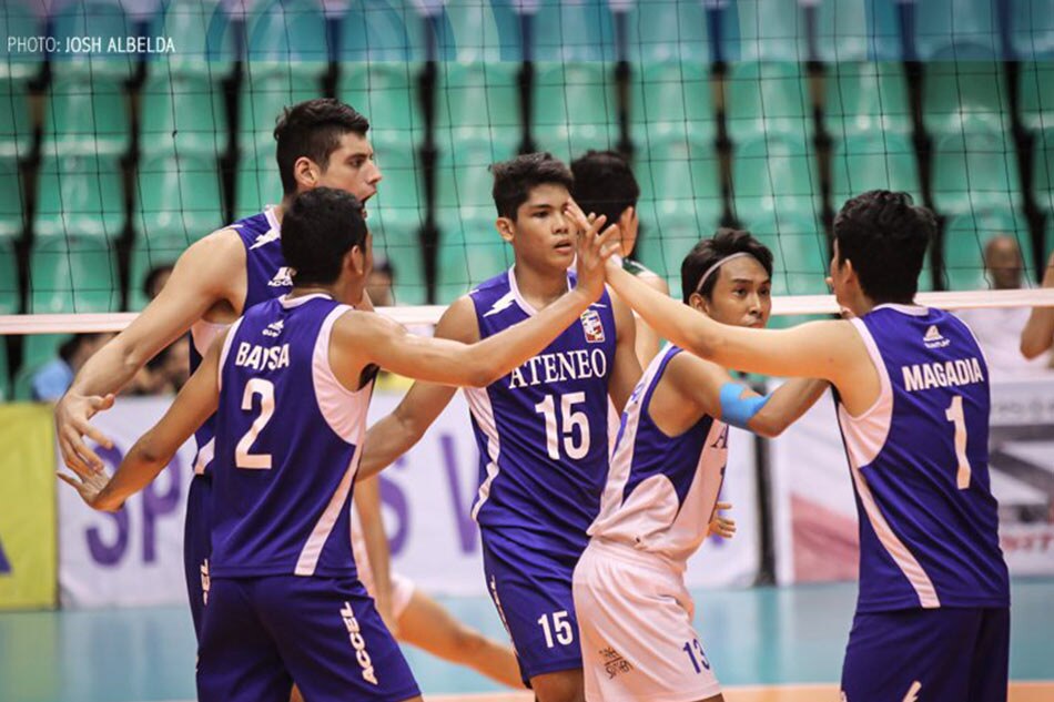 Ateneo Nu Set Up Title Showdown For Spikers Turf Crown Abs Cbn News