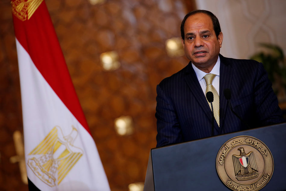 Egyptian president upstages world leaders to congratulate Trump 1
