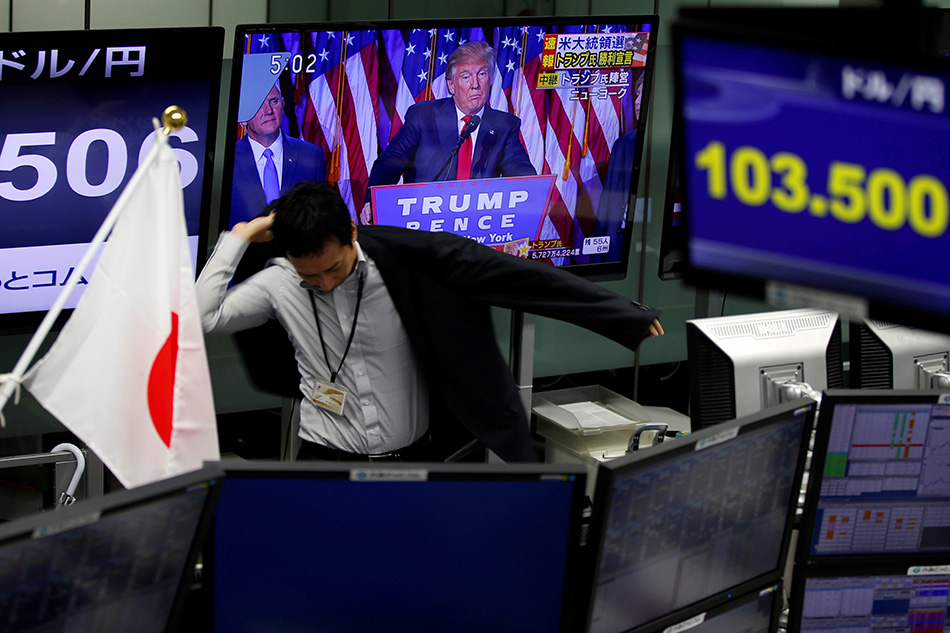 Peso Nears P!   49 Vs Dollar As Trump Fuels Greenback Rally Abs Cbn News - 