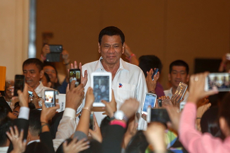 Duterte says he may not &#39;be around&#39; till end of term 1
