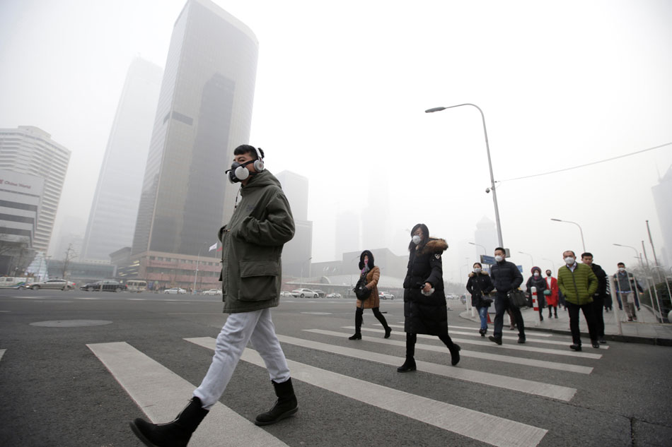 Chinese cities choked by dangerous smog for fifth day; factories ...