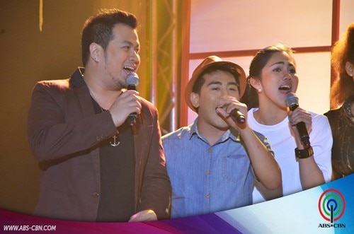 Photos Kd And Amy Together Forever Sa The Singing Bee Abs Cbn Entertainment 