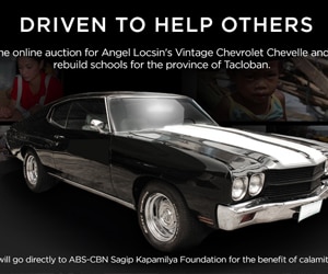 Sagip Kapamilya auctions Angel Locsin's 1970 Chevrolet Chevelle online