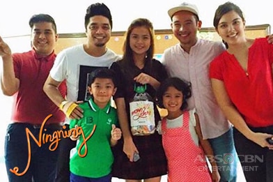 "Ningning" shows the love for typhoon Lando victims
