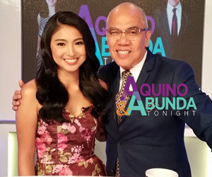 PHOTOS: Pretty Nadine Lustre on Aquino & Abunda Tonight