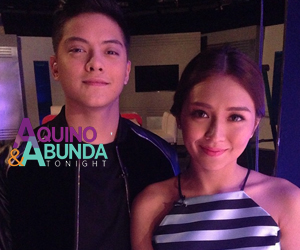 PHOTOS: Teen King & Queen Kathryn and Daniel on Aquino & Abunda Tonight